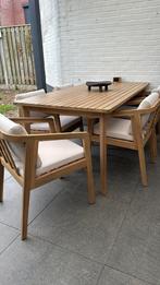 Acacia houten tuinset (NIEUW), Ophalen, Zo goed als nieuw
