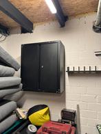 Modulair Hang gereedschapskast met deuren ZWART, Tuin en Terras, Bergingen en Tuinkasten, Ophalen, Zo goed als nieuw, Kunststof