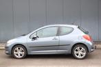 Peugeot 207 1.4-16V X-line Airco/Lmv/Trekhaak/Apk 03-2026, Voorwielaandrijving, Metallic lak, Zwart, 4 cilinders