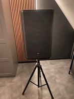 Electrovoice ZLX-15P set van 2 inclusief standaards, Zo goed als nieuw, 120 watt of meer, Front, Rear of Stereo speakers, Ophalen