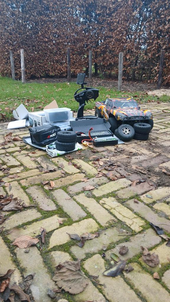 Traxxas slash ultimate complete hobby, Hobby en Vrije tijd, Modelbouw | Radiografisch | Auto's, Gebruikt, Auto offroad, Elektro