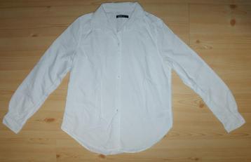 Gina tricot blouse maat 36 (170) met manchetten. Van 100% ka beschikbaar voor biedingen