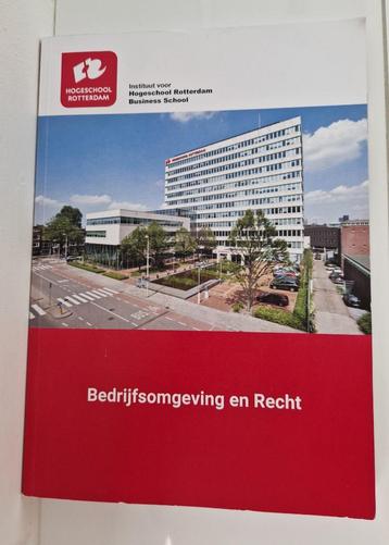 Studieboek: Bedrijfsomgeving en Recht - in zeer goede staat beschikbaar voor biedingen