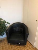 Luxe Rundleder Fauteuil (als nieuw), Ophalen, Gebruikt, Luxe Rundleder, 50 tot 75 cm