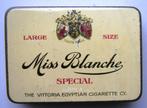 Miss Blanche Special, fraai oud blikje als nieuw,, Verzamelen, Blikken, Ophalen of Verzenden, Zo goed als nieuw, Overige, Overige merken