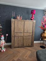 Bassano Kast Pronto wonen. Massief acacia hout., Ophalen, Zo goed als nieuw