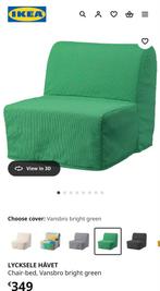 2x Lycksele Håvet Slaap fauteuil ikea, Ophalen, Gebruikt, Eenpersoons, 75 tot 100 cm
