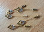 5 stuks, Verzamelen, Speldjes, Pins en Buttons, Ophalen of Verzenden, Zo goed als nieuw