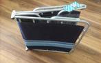 Stretcher, Logeerbed, slaapbed, campingbed, zonnebed,, Huis en Inrichting, Vouwbed, Metaal, Verstelbaar, Gebruikt