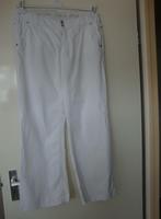 37.. witte broek van esprit maat 42, Lang, Maat 42/44 (L), Ophalen of Verzenden, Wit