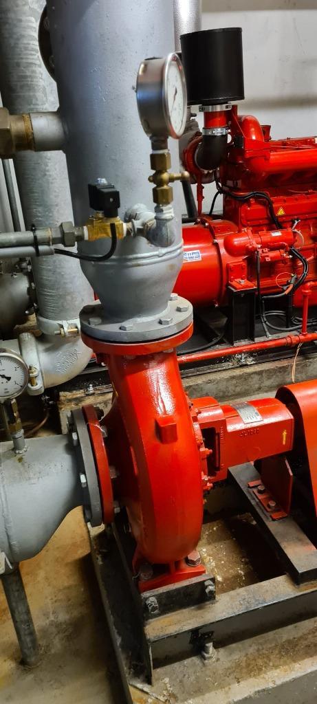 Fiat elektropomp set voor sprinklerinstallaties, Doe-het-zelf en Verbouw, Motoren, Gebruikt, Elektromotor, 1800 rpm of meer, Ophalen