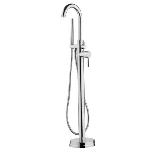 Badkraan Vrijstaand chroom Schütte Cornwall 110 cm, Doe-het-zelf en Verbouw, Sanitair, Nieuw, Kraan, Chroom, Ophalen of Verzenden