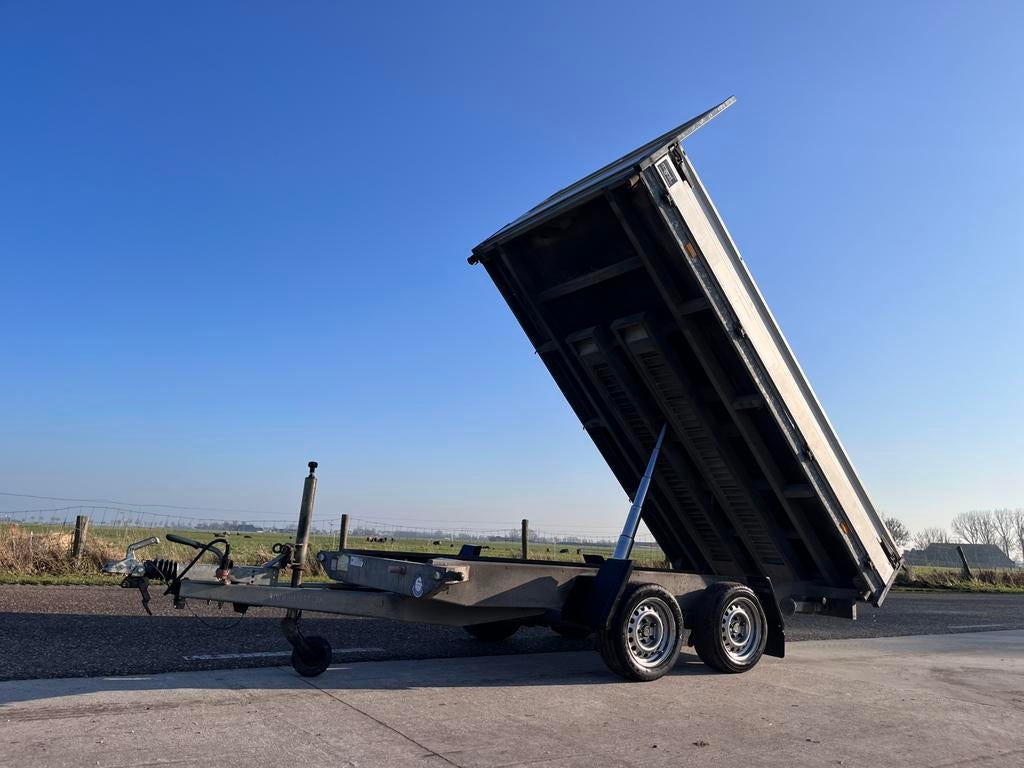 Hapert cobalt elektrische kieper 2700kg oprijplaten, Auto diversen, Aanhangers en Bagagewagens, Ophalen, Gebruikt