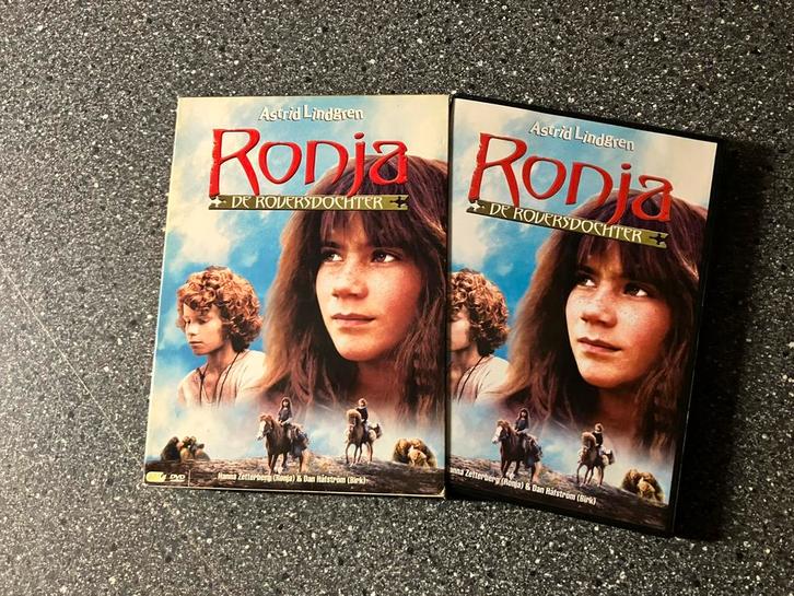 Ronja de Roversdochter (1984)  Met Sleeve - Astrid Lindgren, Cd's en Dvd's, Dvd's | Kinderen en Jeugd, Zo goed als nieuw, Film