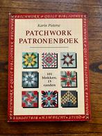 Karin Pieterse - Patchwork patronenboek, Boeken, Ophalen of Verzenden, Zo goed als nieuw, Borduren en Naaien, Karin Pieterse