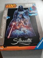 STAR WARS puzzel Silhouette, Hobby en Vrije tijd, Ophalen of Verzenden, 500 t/m 1500 stukjes, Zo goed als nieuw, Legpuzzel