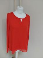 Prachtige top van Tom Tailor maat M okselm 52cm, Kleding | Dames, Tops, Maat 38/40 (M), Zo goed als nieuw, Lange mouw, Rood