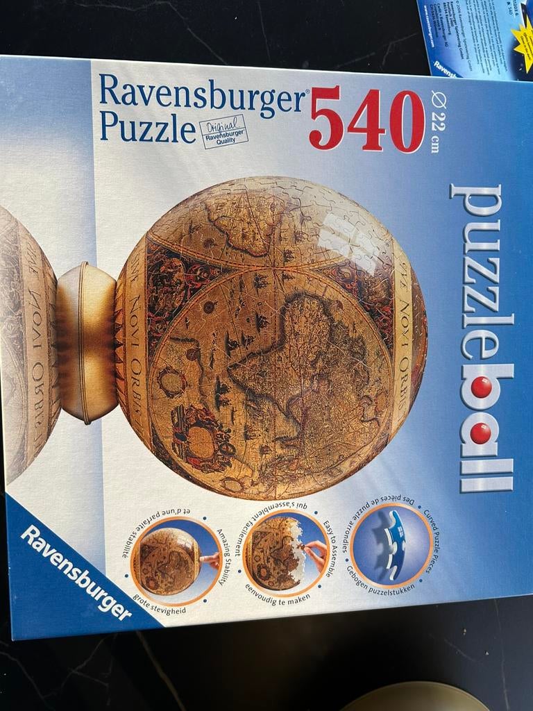 Puzzel 3d Ravensburger, Ophalen, 500 t/m 1500 stukjes, Gebruikt, Rubik's of 3D-puzzel