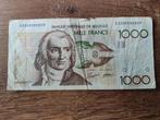 Bankbiljet 1000 Belgische francs, Ophalen of Verzenden, België