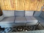 Loungeset Loungebank met Tafel & Hocker in tuin, Tuin en Terras, Ophalen, Gebruikt, Meer dan 8 zitplaatsen, Loungeset