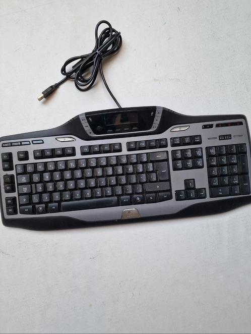 Logitech G15 USB toetsenbord keyboard gaming retro, Computers en Software, Toetsenborden, Zo goed als nieuw, Qwerty, Bedraad, Gaming toetsenbord