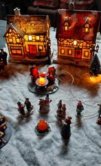 Compleet Kerstdorp met heel veel huisjes, Ophalen