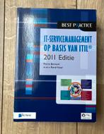 Te koop IT-servicemanagement op basis van ITIL, Ophalen of Verzenden, Zo goed als nieuw, Overige onderwerpen