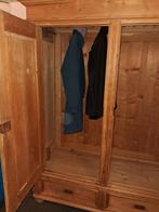 antieke grenen garderobekast, Antiek en Kunst, Ophalen