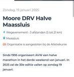 Startbewijs Moore DRV Halve Marathon Maassluis 2026, Ophalen of Verzenden, Nieuw, Overige typen, Overige merken