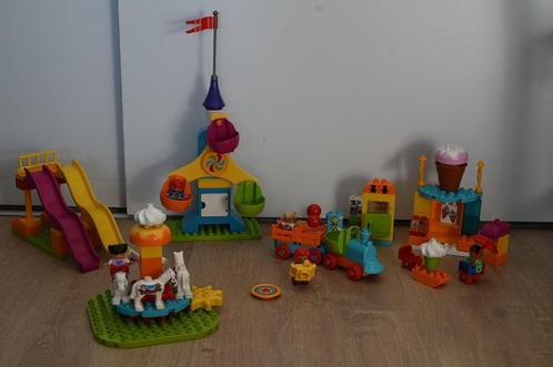 Duplo Grote Kermis (10840), Kinderen en Baby's, Speelgoed | Duplo en Lego, Gebruikt, Duplo, Complete set, Ophalen of Verzenden