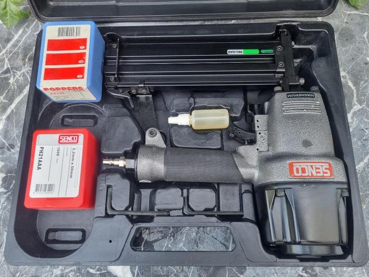 SENCO STN64 Schiethamer T-nageltacker, Doe-het-zelf en Verbouw, Gereedschap | Handgereedschap, Zo goed als nieuw, Ophalen of Verzenden