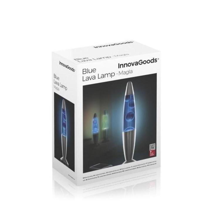 Lavalamp (Rood of Blauw), Huis en Inrichting, Lampen | Tafellampen, Nieuw, Minder dan 50 cm, Glas, Verzenden