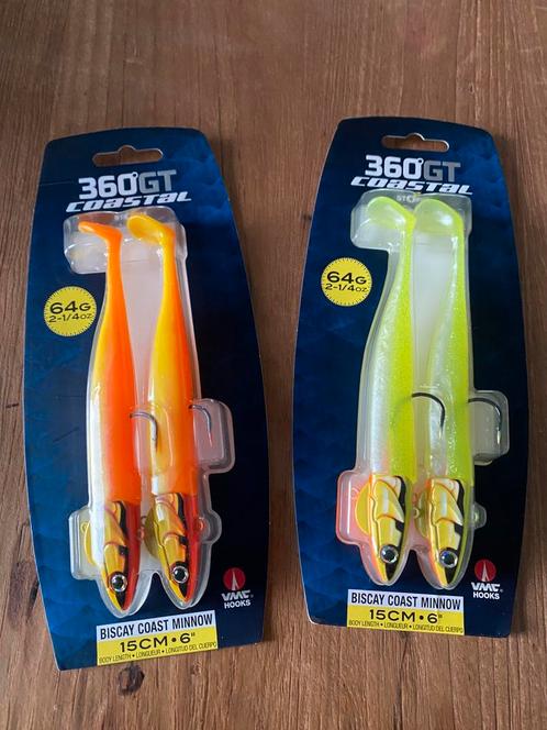 Storm Biscay Coast Minnow 15cm 64gr 2st Nieuw Noorwegen, Watersport en Boten, Hengelsport | Zeevissen, Nieuw, Overige typen, Ophalen of Verzenden