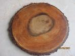 NIEUW Fair Trade KINTA hout ONDERZETTER boomschijf acacia 18, Huis en Inrichting, Ophalen of Verzenden, Nieuw, Overig