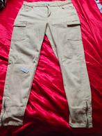 ZGAN Cargo Broek Maat 44 Beige, Kleding | Dames, Broeken en Pantalons, Beige, Maat 42/44 (L), Ophalen of Verzenden, Zo goed als nieuw