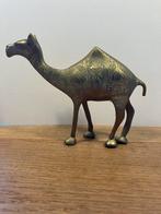 Vintage messing dromedaris kameel Midcentury design, Antiek en Kunst, Ophalen of Verzenden