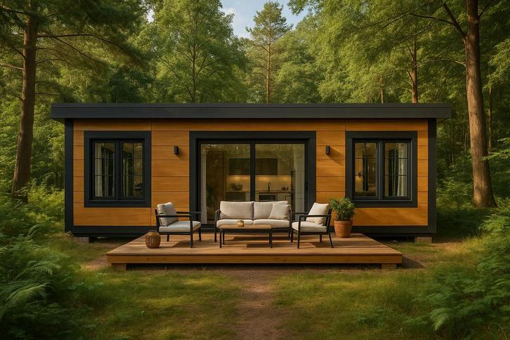 Chalet | Woonunit | Mantelzorgwoning 32m2 nieuw, Huizen en Kamers, Recreatiewoningen te koop, Overijssel, Chalet, Verkoop zonder makelaar