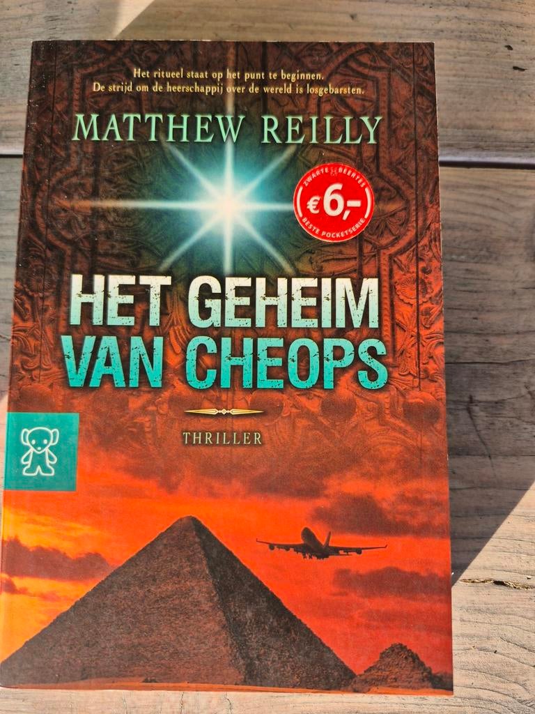 Het Geheim van Cheops - Matthew Reilly, Boeken, Ophalen of Verzenden, Gelezen, Matthew Reilly, Nederland