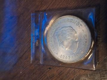 10 gulden munt 1945/1970  beschikbaar voor biedingen