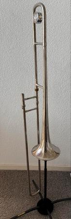 Antoine Courtois trombone, Ophalen of Verzenden, Gebruikt, Tenor, Met koffer