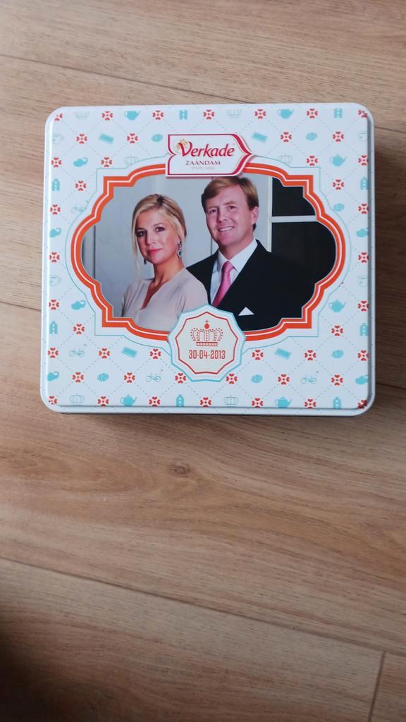 Verkade Koninklijk Blik 2013, Verzamelen, Blikken, Zo goed als nieuw, Koek(jes), Verkade, Ophalen of Verzenden