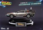 Back to the Future II Floating Delorean Deluxe! WEES SNEL!, Beeldje, Replica of Model, Nieuw, Beast Kindom, Ophalen of Verzenden
