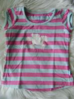 Pumpkin Patch roze blauw gestreept t-shirt - maat 86, Meisje, Shirtje of Longsleeve, Gebruikt, Ophalen of Verzenden