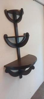 Vintage grote houten wand console, Ophalen, Zo goed als nieuw