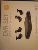 Dvr set met 4 camera's, Ophalen of Verzenden, Zo goed als nieuw
