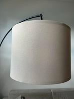 Moderne Vloerlamp met Stoffen Beige Kap, Ophalen, Gebruikt, Metaal, 150 tot 200 cm
