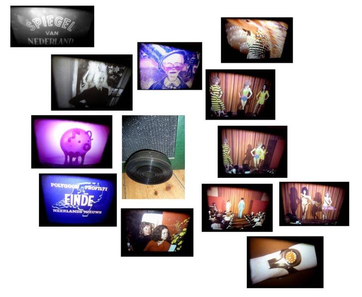 35mm film Polygoon - 1967 - 3 items - rood - kleur - mooi -, Audio, Tv en Foto, Filmrollen, 35mm film, Verzenden