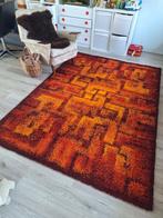 Vintage wollen kleed 165x235, nieuwstaat, 200 cm of meer, 150 tot 200 cm, Rood, Rechthoekig