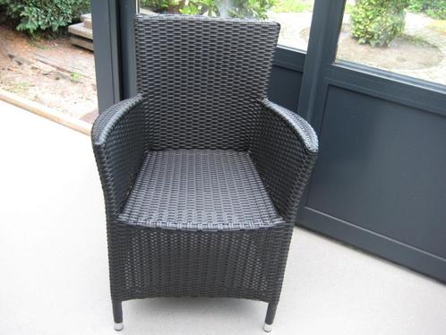 Puntgave Wicker Tuinstoel, Tuin en Terras, Tuinstoelen, Zo goed als nieuw, Wicker, Ophalen