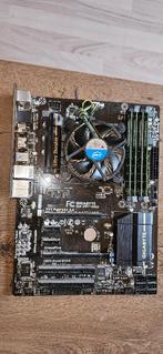 gigabyte ga-z87-hd3 1150 met 4 gb geheugen en i5 cpu, Computers en Software, Moederborden, Gebruikt, DDR3, Ophalen of Verzenden